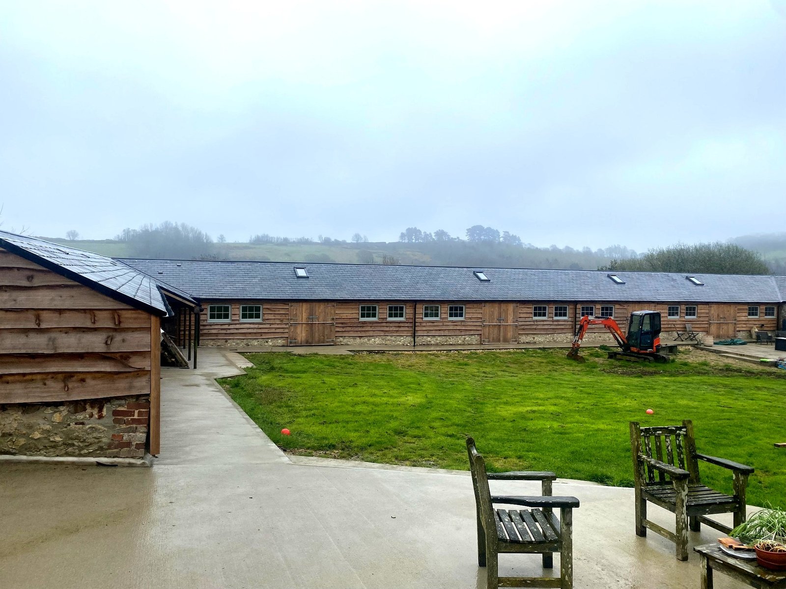 Completed barn conversion project in Uplyme by Rawlins Renovations