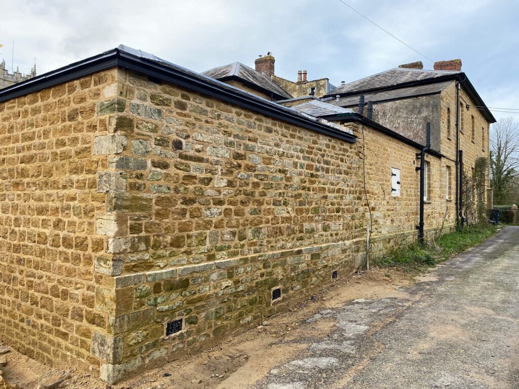 Complete Stonework Rebuild of outbuilding