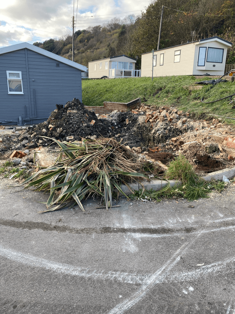 Chalet demolition and site clearance